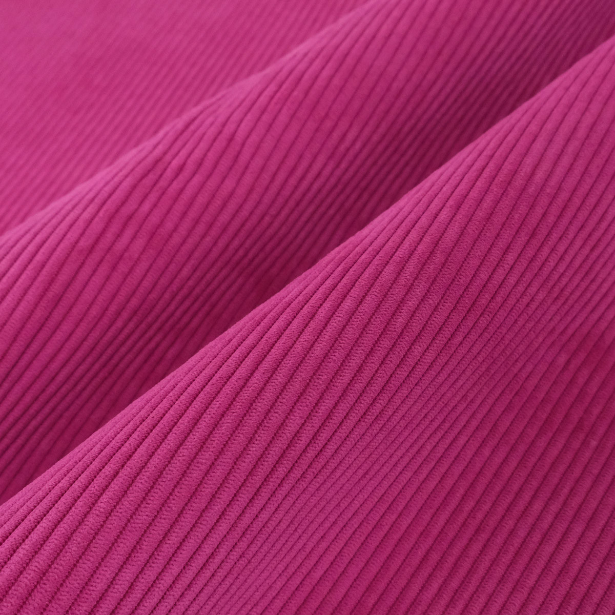 Velours Côtelé Ameublement Belém Fuchsia - Maison Klem